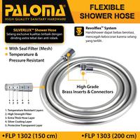 Gambar PALOMA Silverlux Flexible Hose Selang Fleksibel Hand Shower FLP 1302 dari Glodok Teknik Supplier undefined 1 Tokopedia