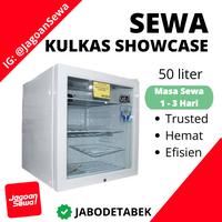 Gambar RENTAL (1 - 3 Hari) Kulkas Mini Showcase Portable GEA EXPO 50 Liter - PERPANAJNG SEWA dari JAGOAN SEWA undefined 1 Tokopedia