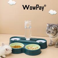 Gambar 3IN1 DOUBLE Pet Bowl Botol Otomatis Tempat Makan Minum Kucing Anjing dari WowPay undefined 5 Tokopedia