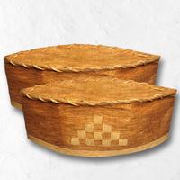 Gambar Peci Kulit Kayu Motif Segitiga - 5, 8cm dari Wooden Cap undefined 3 Tokopedia