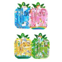 Gambar Nanas Set Stationery anak alat tulis anak - Biru dari MAINAN IYO undefined 1 Tokopedia