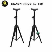 Gambar LB 520 LB520 Stand Tripod for speaker karaoke 6,8,10,12 inchi dari BL Audio. undefined 1 Tokopedia