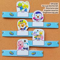 Gambar TOPI PORORO TOPI ULTAH ULANG TAHUN HAPPY BIRTHDAY MAHKOTA LINGKAR ANAK - UNDANGAN ISI 20 dari Scarllet Party undefined 1 Tokopedia