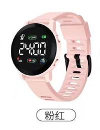 Gambar DENNOS K12 JAM TANGAN WANITA PRIA DIGITAL RUBBER LED WATCH IMPORT GROS - Merah dari Acctehcno undefined 4 Tokopedia