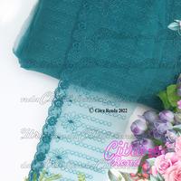 Gambar RDT232 (Per Meter) Renda Tile Biru Tosca Lebar 10Cm dari Citra Renda undefined 2 Tokopedia