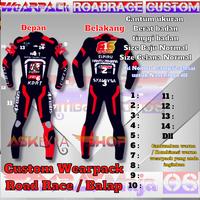 Gambar Wearpack Balap Custom / Baju Wearpack Road Race Custom Anak dan dewasa dari Askeyra Shop undefined 2 Tokopedia