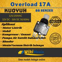 Gambar Overload Thermal Protector Circuit Breaker Kuoyuh 17A 88 Seri dari Overload Wikimesin undefined 3 Tokopedia