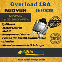 Gambar Overload Thermal Protector Circuit Breaker Kuoyuh 18A 88 Seri dari Overload Wikimesin undefined 2 Tokopedia