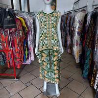 Gambar setelan batik cap (atasan dan celana) premium ijo dari TuguBatik undefined 1 Tokopedia