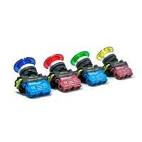Gambar PUSH BUTTON EMERGENCY MAINTAINED / PUSHBUTTON MUSHROOM LOCKING - Hijau dari Igi Mart undefined 4 Tokopedia
