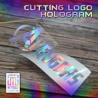Gambar Cutting Sticker LOGO/TULISAN Custom HOLOGRAM - 15 x 15 dari MiTOSCA undefined 2 Tokopedia