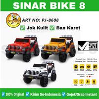 Gambar Mobil Mobilan Aki PACIFIC PJ 8608 Mobilan JEEP Mainan Anak - Orange dari Toko Sepeda Sinar Bike 8 undefined 5 Tokopedia