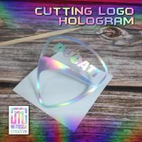 Gambar Cutting Sticker LOGO/TULISAN Custom HOLOGRAM - 15 x 15 dari MiTOSCA undefined 3 Tokopedia