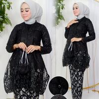 Gambar setelan kebaya encim modern/setelan kutubaru/kebaya - navy, M dari saffacollection undefined 2 Tokopedia