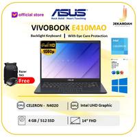 Gambar laptop ASUS E410MAO celeron N4020 4GB 512SSD Windows 11 - Biru dari LAPTOP GADGET ID undefined 1 Tokopedia