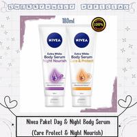 Gambar PAKET SIANG MALAM Nivea Body Serum Night Nourish Care and Protect dari Cherryously Official undefined 3 Tokopedia
