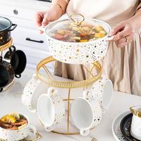 Gambar Luxury Christmas Ceramic Soup Bowl Set/ Set Mangkuk Saji Hadiah Mewah dari mode shop online store undefined 2 Tokopedia