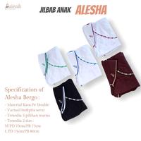 Gambar Jilbab Bergo Anak Pet Antem Size M&L Brand Aisyah Hijab - Coklat tua, L dari Toko Nurfaza undefined 3 Tokopedia