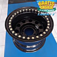 Gambar VELG MOBIL BESI RING 15 BEADLOCK MOKUPO HSR R15X10 H5X139,7 ET-44 GB dari LIBERTY SURABAYA undefined 3 Tokopedia