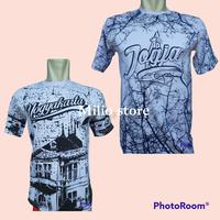 Gambar Kaos Dewasa Fullprint Motif Jogja Malioboro - Putih, XL dari MILIO STORE undefined 1 Tokopedia