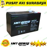 Gambar BATERAI MOBILAN ANAK SMT POWER 12 V 7.5 AMPER INVERTER DC SOLAR PANEL dari official pusat aki undefined 1 Tokopedia