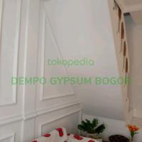 Gambar wallmoulding gypsum, walldecor, wallpannel dinding.hiasan dinding dari DEMPO GYPSUM BOGOR undefined 5 Tokopedia