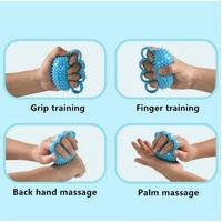 Gambar Bola Terapi Tangan Stroke Berduri Karet Remas Alat Pijat Terapi - Biru dari sudung undefined 3 Tokopedia