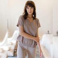 Gambar Beatrice Clothing Mika Knit Blouse - Atasan Wanita - Pastel Blue dari JACKstorejaya undefined 5 Tokopedia