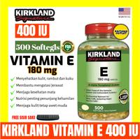 Gambar Kirkland vitamin E 400 I. U isi 500 softgels support immune system dari Saitama Outlet undefined 1 Tokopedia