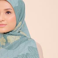 Gambar ZM Zaskia Mecca - Kembang Sepatu Sage Scarf Kerudung Segi Empat dari ZM Zaskia Mecca undefined 4 Tokopedia