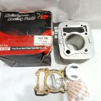 Gambar BLOK BORE UP KLX 150 Dtraker 150 UK 62 dan 63 + ring Seker RIK PISTON dari ASN Motor_NEW undefined 1 Tokopedia
