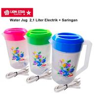Gambar Lion Star K-3 Water Jug 2,1 L + Saringan / Teko Ceret Air Listrik dari Dapurmurah.id undefined 2 Tokopedia