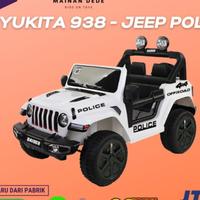 Gambar Mainan Mobil Aki Anak Super Jeep Rubicon Yukita - Merah dari Aneka Kids Malang undefined 1 Tokopedia