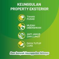 Gambar KANSAI PROPERTY Eksterior - Cat Tembok Eksterior Berkualitas - 25Kg - Spring Forest dari KANSAI PAINT undefined 2 Tokopedia