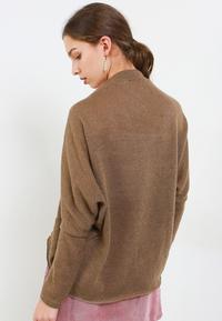 Gambar LLACES Clothing - Outer Wanita - Oversized Knit Cardigan - Beige dari LLACES Clothing undefined 3 Tokopedia