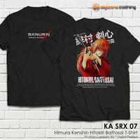 Gambar Baju Kaos Anime Samurai X Ruroini Kenshin Hitokiri Battosai KA SRX 07 - S dari Digizone Hobbies Shop undefined 1 Tokopedia