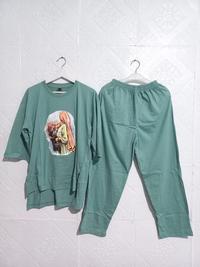 Gambar ONE SET WANITA BAHAN COTON COMBAD NYAMAN ADEM / SETELAN WANITA MURAH - Putih dari D&A SPEEDS undefined 5 Tokopedia
