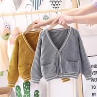 Gambar Cardigan Baju Anak Perempuan Rajut Premium Umur 1-5 tahun - Cream, XL dari Hi Fresh Grosir undefined 1 Tokopedia