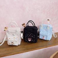 Gambar canvas sling bag - bunny (blue) dari Telladrawing undefined 1 Tokopedia