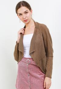 Gambar LLACES Clothing - Outer Wanita - Oversized Knit Cardigan - Beige dari LLACES Clothing undefined 1 Tokopedia