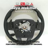Gambar Stir Steer Setir All New Fortuner GR Sport 2022 up Original - Complete dari Jaya Makmur Automobile Part undefined 3 Tokopedia