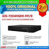 Gambar HIKVISION iDS-7204HQHI-M1/E 4-CH 1080P 1U H.265 ACUSENSE DVR - NON HDD dari cctvdahua undefined 1 Tokopedia