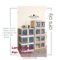 Gambar Kotak Box Lemari Plastik Kontainer Lipat Rak Buka Atas Oly OFS Mainan dari Mebel Plastik Makassar undefined 3 Tokopedia