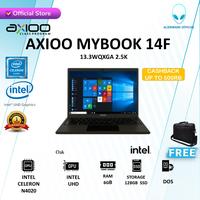 Gambar AXIOO MYBOOK 14F N4020 6GB 128SSD DOS 13.3WQXGA 2.5K - DOS, +ANTIGORES dari AI Official Store undefined 1 Tokopedia