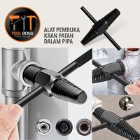 Gambar Alat Pembuka Kran Patah Dalam Pipa - EXTRACTOR 2 in 1 Multifungsi dari TOOL BOSS undefined 1 Tokopedia