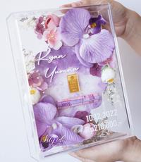 Gambar Termurah Mahar Akrilik Custom Mahar Frame Acrylic - Ungu dari lily.id_ringboxandwedding undefined 1 Tokopedia