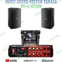 Gambar Paket karaoke rumah yamaha 4 inch komplit paket cafe dan restoran - V-HITAM dari new sound undefined 2 Tokopedia