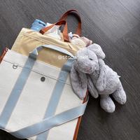 Gambar TITON Diaper Bag Tote Bag Office Bag - Titonandkit - Putih dari titonandkit undefined 2 Tokopedia