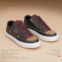 Gambar Sepatu Sneakers Kulit Pria Exodos57 Saggio x Festival Danau Poso - 36 dari exodos57 undefined 1 Tokopedia