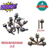 Gambar Baut Sekrup Skrup Roofing Baja Ringan 12x20 12 x 20 2cm dari Toko Material Murah undefined 4 Tokopedia